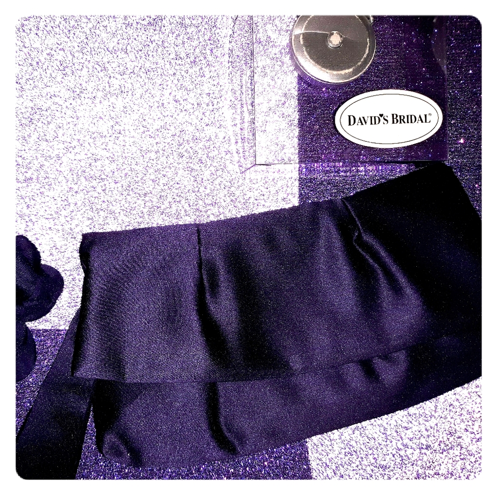 Davids Bridal Lapis Purple Handbag